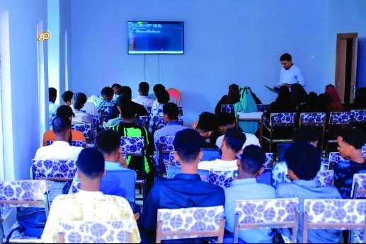 Modern classroom