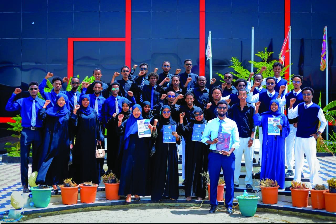 Borama University students